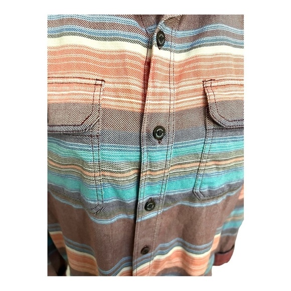 Modern Amusement Flannel Button Down Medium - Picture 2 of 12
